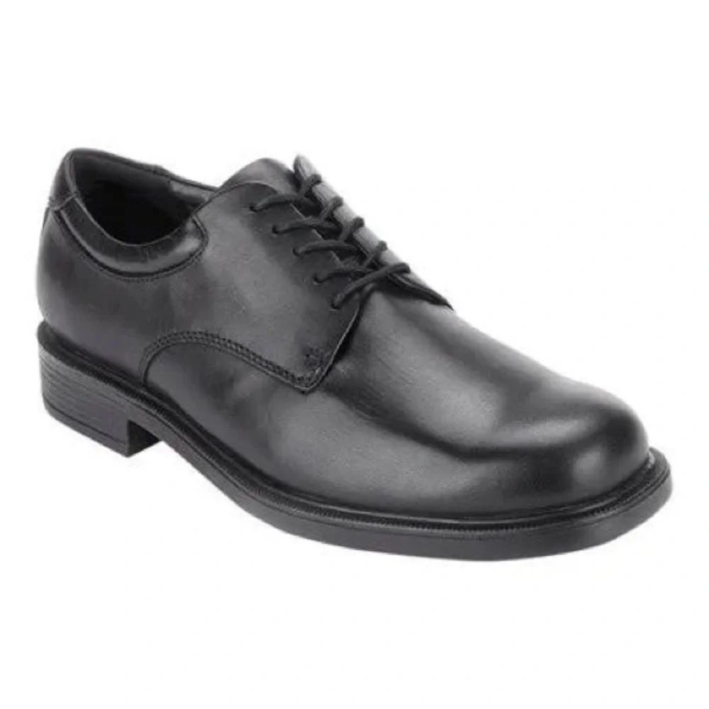 Rockport Men's Margin Oxford Black Leather Office Work Size 6.5 NWOT Academia